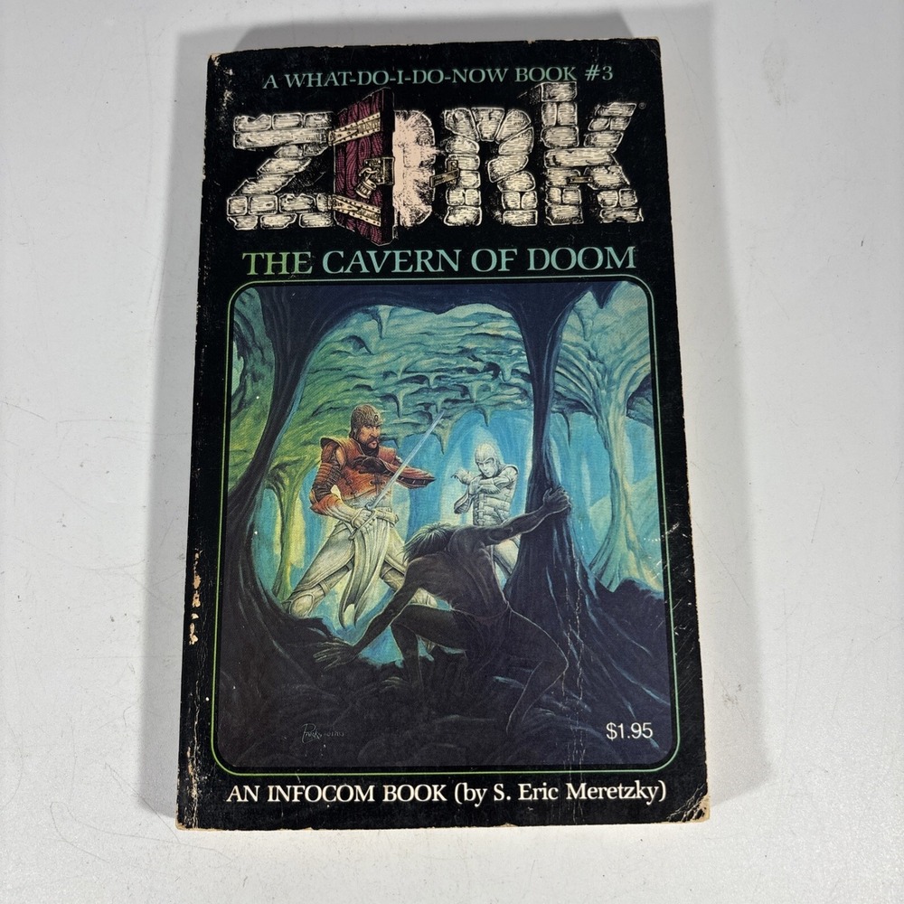 Zork: The Cavern Of Doom Book #3 Infocom Rare First Printing 1983 Paperback